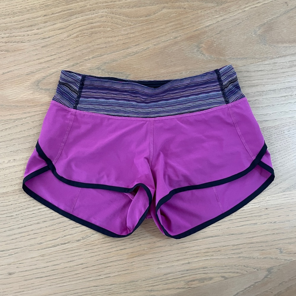 Purple Lululemon Shorts